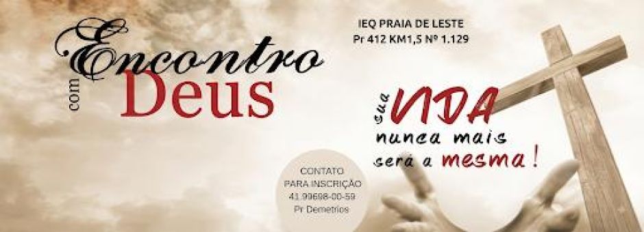 ENCONTRO COM DEUS